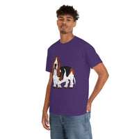 Basset Hound Unisex Heavy Cotton Tee, S - 5XL, 12 Colors, 100% Cotton, FREE  Shipping, Made in USA!!