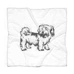 Shih Tzu Poly Scarf