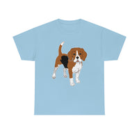 Beagle Unisex Heavy Cotton Tee, Made in the USA!!
