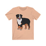 Bernese Mountain Dog Unisex Jersey Short Sleeve Tee