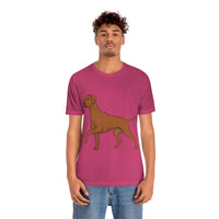 Rhodesian Ridgeback Unisex Jersey Short Sleeve Tee, S - 3XL, 16 Colors, Light Fabric Cotton, FREE Shipping, Made in USA!!