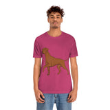Rhodesian Ridgeback Unisex Jersey Short Sleeve Tee, S - 3XL, 16 Colors, Light Fabric Cotton, FREE Shipping, Made in USA!!