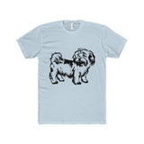 Shih Tzu Men's Cotton Crew Tee