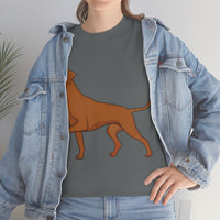 Rhodesian Ridgeback Unisex Heavy Cotton Tee, S - 5XL, 12 Colors, Cotton, Medium Fabric, FREE Shipping, Made in USA!!