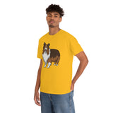 Shetland Sheepdog Unisex Heavy Cotton Tee