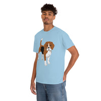 Beagle Unisex Heavy Cotton Tee, Made in the USA!!