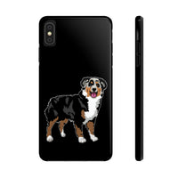 Australian Shepherd Case Mate Tough Cell Phone Cases, Wireless Charging, Extremely Strong Plastic, FREE Shipping, Made in USA!!