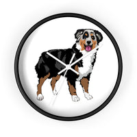 Australian Shepherd Wall clock