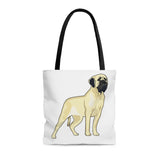 Mastiff Tote Bag, 100% Polyester, 3 Sizes, Made in the USA!!