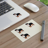 Bernese Mountain Dog Sticker Sheets, 2 Image Sizes, 3 Image Surfaces, Water Resistant Vinyl, FREE Shipping, Made in USA!!