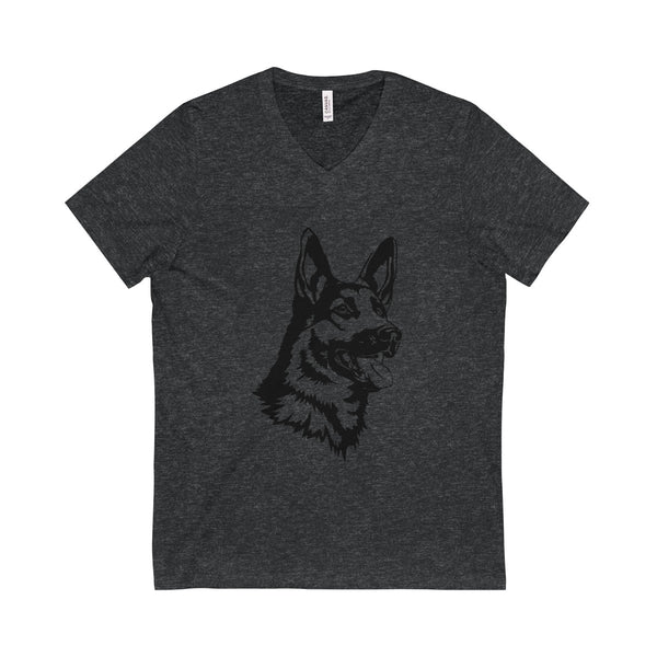 German Shepherd V-Neck Tee