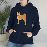 Shiba Inu Unisex Heavy Blend™ Hooded Sweatshirt, S -5XL, 12 Colors, Cotton/Polyester, Medium Heavy Fabric, FREE Shipping, Made in USA!!