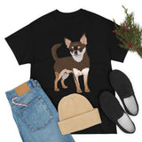 Chihuahua Unisex Heavy Cotton Tee, S - 5XL, 12 Colors, 100% Cotton, Made in the Usa, Free Shipping!!