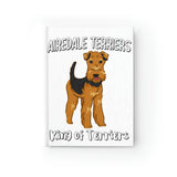 Airedale Terriers Journal - Ruled Line, FREE Shipping, Made in USA!!