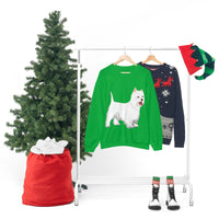 West Highland White Terrier Unisex Heavy Blend™ Crewneck Sweatshirt, S - 5XL, Cotton/Polyester, FREE Shipping, Made in USA!!