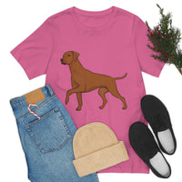 Rhodesian Ridgeback Unisex Jersey Short Sleeve Tee, S - 3XL, 16 Colors, Light Fabric Cotton, FREE Shipping, Made in USA!!