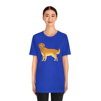 Golden Retriever Unisex Jersey Short Sleeve Tee