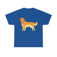 Golden Retriever Unisex Heavy Cotton Tee