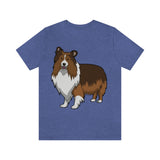 Shetland Sheepdog Unisex Jersey Short Sleeve Tee