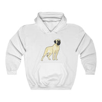 Mastiff Unisex Heavy Blend™ Hooded Sweatshirt, 50-50 Cotton, Polyester, S-5XL, Made in the USA!!