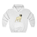Mastiff Unisex Heavy Blend™ Hooded Sweatshirt, 50-50 Cotton, Polyester, S-5XL, Made in the USA!!