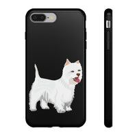 West Highland White Terrier Tough Cell Phone Cases, Impact Resistant, Matte or Glossy, FREE Shipping, Made in USA!!