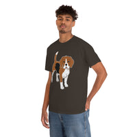 Beagle Unisex Heavy Cotton Tee, Made in the USA!!
