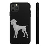 Weimaraner Tough Cell Phone Cases
