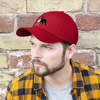 Boston Terrier Unisex Twill Hat, Cotton Twill, Adjustable Velcro Closure, FREE Shipping, Made in USA!!