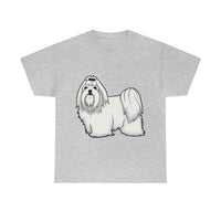 Maltese Unisex Heavy Cotton Tee, S - 5XL, 12 Colors, 100% Cotton, Medium Fabric, FREE Shipping, Made in USA!!