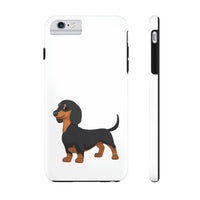 Dachshund Case Mate Tough Phone Cases, Impact Resistant, Wireless Charging, FREE Shipping, Made in USA!!
