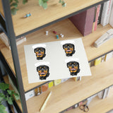 Rottweiler Sticker Sheets, 2 Image Sizes, 3 Image Surfaces, Water Resistant Vinyl, FREE Shipping, Made in USA!!