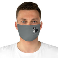 Boston Terrier Fabric Face Mask