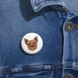 Yorkshire Terrier Custom Pin Buttons