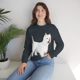 West Highland White Terrier Unisex Heavy Blend™ Crewneck Sweatshirt, S - 5XL, Cotton/Polyester, FREE Shipping, Made in USA!!