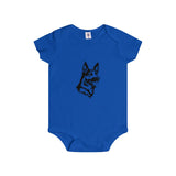 German Shepherd Infant Rip Snap Tee