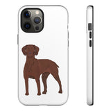 Vizsla Tough Cell Phone Cases, 19 Cases, Samsung and iPhone, Impact Resistant, Made in the USA!!