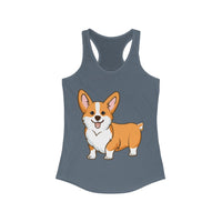 Pembroke Welsh Corgi Women's Ideal Racerback Tank