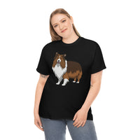 Shetland Sheepdog Unisex Heavy Cotton Tee