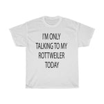 Rottweiler Unisex Heavy Cotton Tee