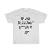Rottweiler Unisex Heavy Cotton Tee