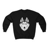 Siberian Husky Unisex Heavy Blend™ Crewneck Sweatshirt, S - 5XL, 7 Colors, FREE Shipping, Made in USA!!