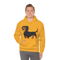 Dachshund Unisex Heavy Blend™ Hooded Sweatshirt, S - 5XL, 13 Colors, Cotton/Polyester, FREE Shipping, Made in USA!!