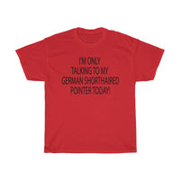 German Shorthaired Pointer Unisex Heavy Cotton Tee