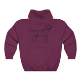 Labrador Retriever Hoodies, Unisex Heavy Blend™ Hooded Sweatshirt