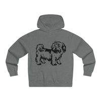 Shih Tzu Men's Lightweight Pullover Hooded Sweatshirt