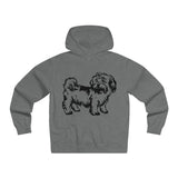 Shih Tzu Men's Lightweight Pullover Hooded Sweatshirt