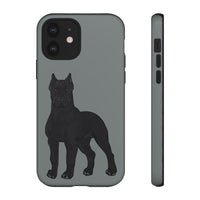 Cane Corso Tough Cell Phone Cases, Two Layers for Protection, Impact Resistant, Made in the USA!!