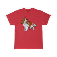 Cavalier King Charles Spaniel Men's Short Sleeve Tee, 11 Colors, S - 5XL, 100% Cotton, Light Fabric, Free Shipping, Made In Usa!!