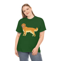Golden Retriever Unisex Heavy Cotton Tee